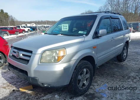 2006 Honda Pilot Ex from USA, damaged, VIN 2HKYF18436H555017